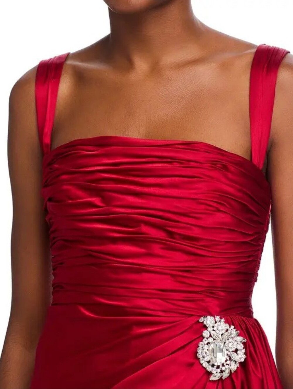 Cinq A Sept Tate Dress In Red Currant - Picture 3 of 7